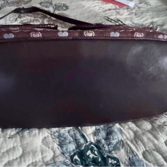 Brighton Logo Heart Shoulder Bag with Heart Accents - Picture 5 of 8